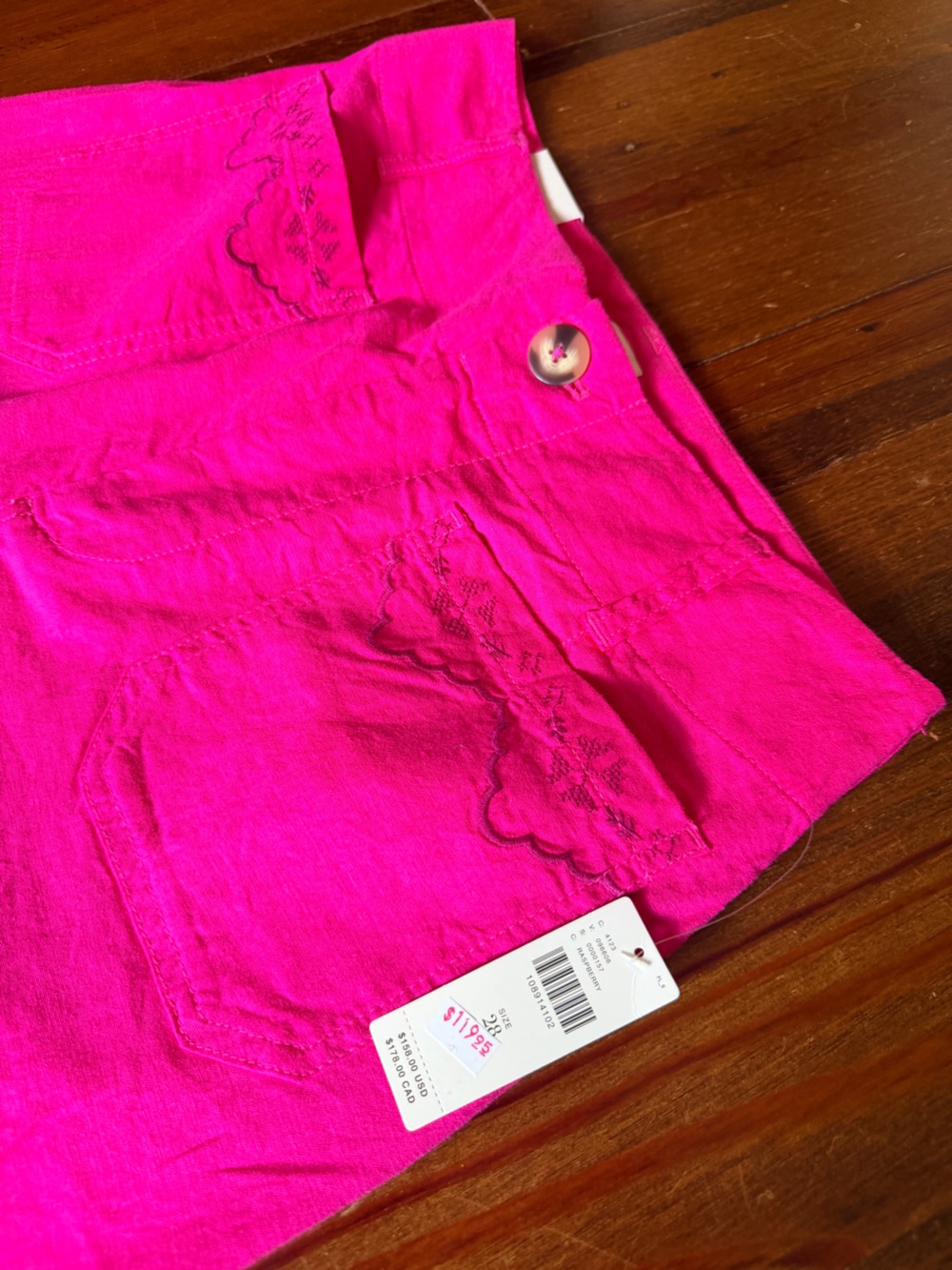 NWT Anthropologie Maeve Colette High Rise Wide Leg Linen Embroidered Pants - Picture 10 of 15
